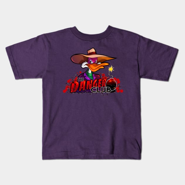 The Danger Club Kids T-Shirt by Ellador